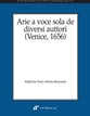 Arie a Voce Sola de Diversi Auttori Study Scores sheet music cover